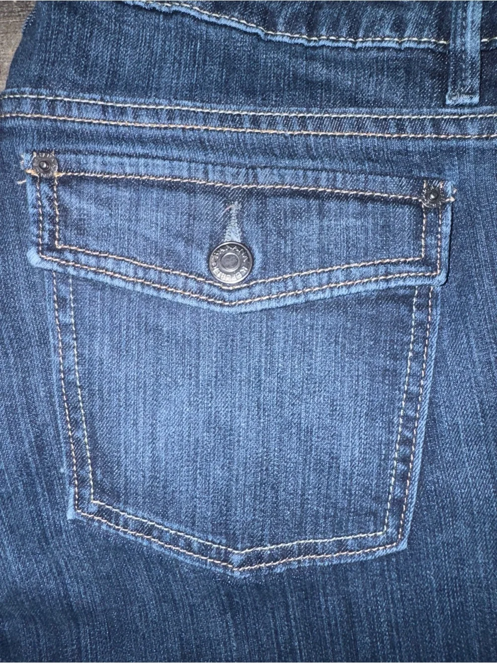 Banana Republic Women's Dark Wash Straight-Leg Jeans